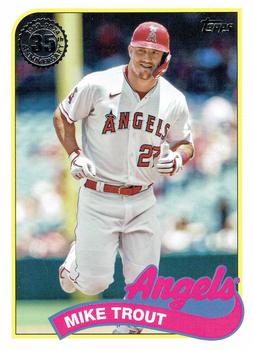 2024 Topps - 1989 Topps Baseball 35th Anniversary #89B-70 Mike Trout Front