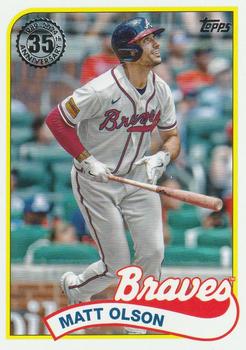 2024 Topps - 1989 Topps Baseball 35th Anniversary #89B-74 Matt Olson Front