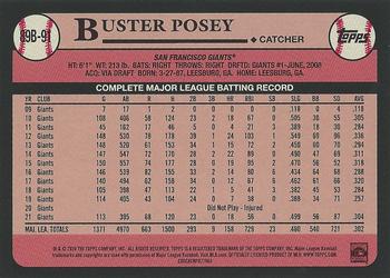 2024 Topps - 1989 Topps Baseball 35th Anniversary #89B-91 Buster Posey Back