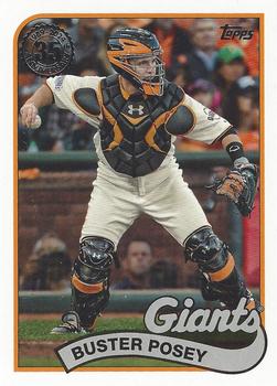 2024 Topps - 1989 Topps Baseball 35th Anniversary #89B-91 Buster Posey Front