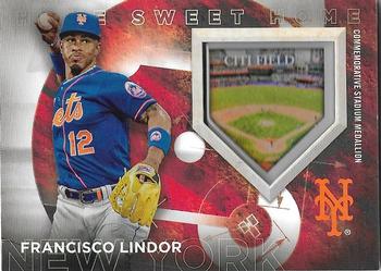 2024 Topps - Home Sweet Home Stadium Medallions #HSH-FL Francisco Lindor Front
