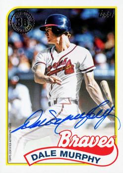 2024 Topps - 1989 Topps Baseball 35th Anniversary Autographs #89BA-DMU Dale Murphy Front