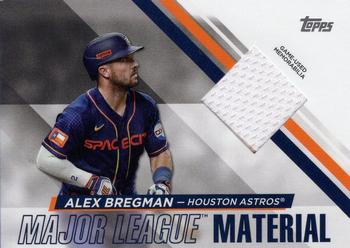 2024 Topps - Major League Material Relics #MLM-AB Alex Bregman Front