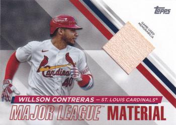 2024 Topps - Major League Material Relics #MLM-WC Willson Contreras Front