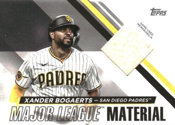 2024 Topps - Major League Material Relics #MLM-XB Xander Bogaerts Front