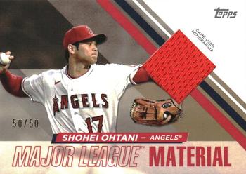2024 Topps - Major League Material Relics Gold #MLM-SO Shohei Ohtani Front