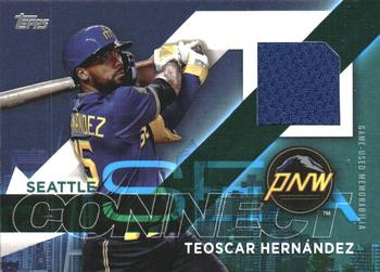 2024 Topps - City Connect Swatch Collection Relics #CC-TH Teoscar Hernández Front
