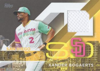 2024 Topps - City Connect Swatch Collection Relics #CC-XB Xander Bogaerts Front