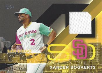 2024 Topps - City Connect Swatch Collection Relics Black #CC-XB Xander Bogaerts Front