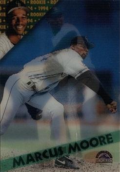 1994 Sportflics 2000 Rookie & Traded #60 Marcus Moore Front