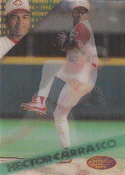 1994 Sportflics 2000 Rookie & Traded #128 Hector Carrasco Front