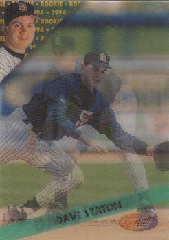 1994 Sportflics 2000 Rookie & Traded #69 Dave Staton Front