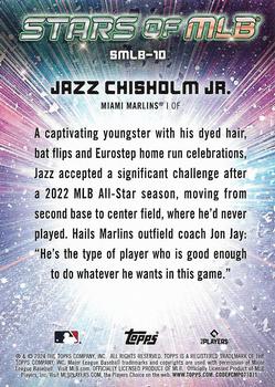 2024 Topps - Stars of MLB #SMLB-10 Jazz Chisholm Jr. Back