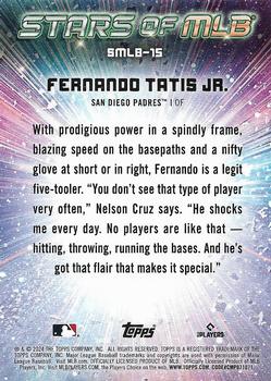 2024 Topps - Stars of MLB #SMLB-15 Fernando Tatis Jr. Back