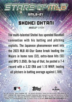 2024 Topps - Stars of MLB #SMLB-21 Shohei Ohtani Back