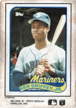 1995 R&N China Topps Porcelain Gulfstream Mint Keepers Series Reprints #41T Ken Griffey Jr. Front