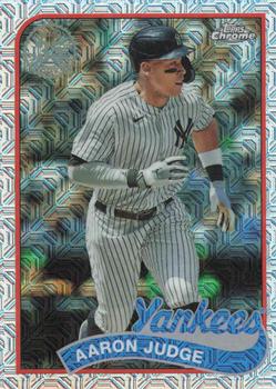 2024 Topps - 1989 Topps Baseball 35th Anniversary Chrome (Series One) #T89C-2 Aaron Judge Front
