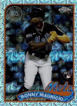 2024 Topps - 1989 Topps Baseball 35th Anniversary Chrome (Series One) #T89C-3 Ronny Mauricio Front