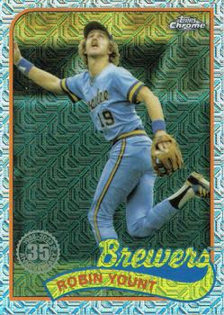 2024 Topps - 1989 Topps Baseball 35th Anniversary Chrome (Series One) #T89C-4 Robin Yount Front