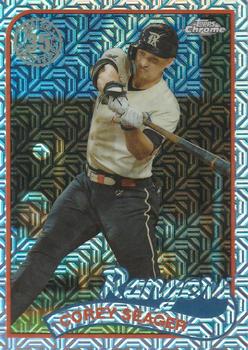 2024 Topps - 1989 Topps Baseball 35th Anniversary Chrome (Series One) #T89C-9 Corey Seager Front