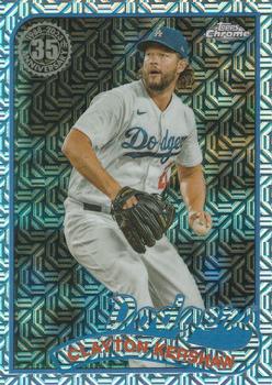 2024 Topps - 1989 Topps Baseball 35th Anniversary Chrome (Series One) #T89C-12 Clayton Kershaw Front