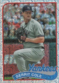 2024 Topps - 1989 Topps Baseball 35th Anniversary Chrome (Series One) #T89C-46 Gerrit Cole Front