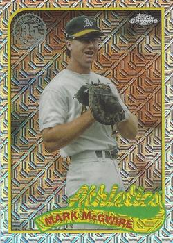 2024 Topps - 1989 Topps Baseball 35th Anniversary Chrome (Series One) #T89C-99 Mark McGwire Front