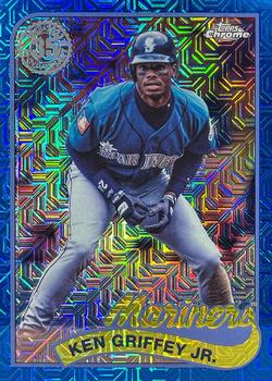 2024 Topps - 1989 Topps Baseball 35th Anniversary Chrome Blue (Series One) #T89C-31 Ken Griffey Jr. Front