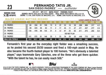 2024 Topps - Holiday #23 Fernando Tatis Jr. Back