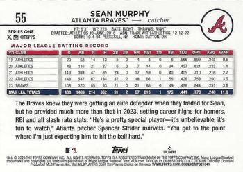 2024 Topps - Holiday #55 Sean Murphy Back
