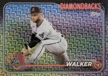 2024 Topps - Holiday #63 Christian Walker Front