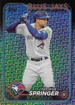 2024 Topps - Holiday #72 George Springer Front