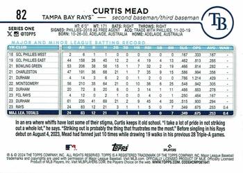 2024 Topps - Holiday #82 Curtis Mead Back