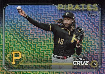 2024 Topps - Holiday #90 Oneil Cruz Front