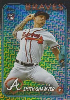 2024 Topps - Holiday #117 AJ Smith-Shawver Front