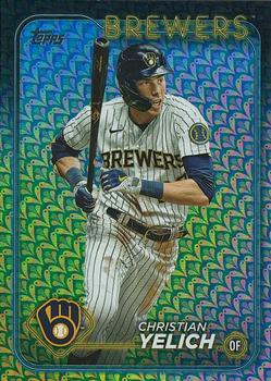2024 Topps - Holiday #145 Christian Yelich Front
