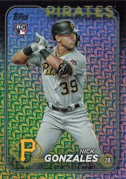 2024 Topps - Holiday #168 Nick Gonzales Front