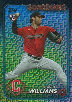 2024 Topps - Holiday #242 Gavin Williams Front
