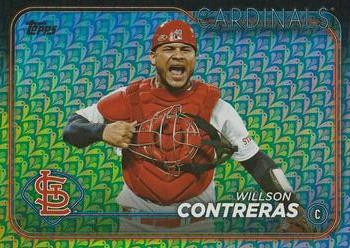 2024 Topps - Holiday #296 Willson Contreras Front