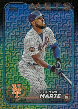 2024 Topps - Holiday #317 Starling Marte Front