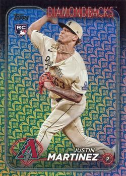 2024 Topps - Holiday #325 Justin Martinez Front