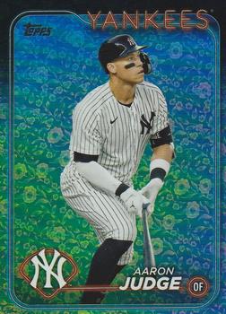 2024 Topps - Holiday Flowers #99 Aaron Judge Front
