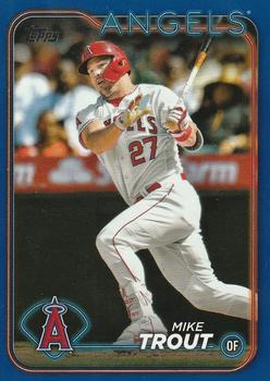 2024 Topps - Royal Blue #27 Mike Trout Front