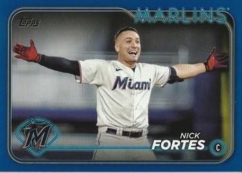 2024 Topps - Royal Blue #81 Nick Fortes Front