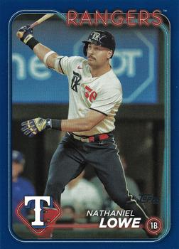 2024 Topps - Royal Blue #174 Nathaniel Lowe Front