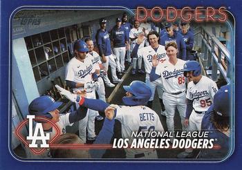 2024 Topps - Royal Blue #183 Los Angeles Dodgers Front