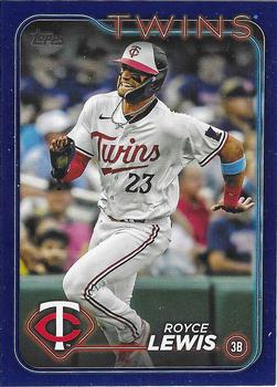 2024 Topps - Royal Blue #208 Royce Lewis Front