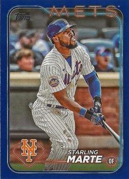2024 Topps - Royal Blue #317 Starling Marte Front
