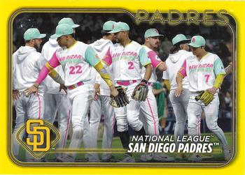 2024 Topps - Yellow #2 San Diego Padres Front