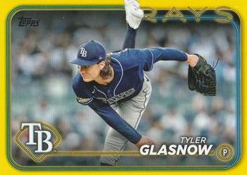 2024 Topps - Yellow #89 Tyler Glasnow Front
